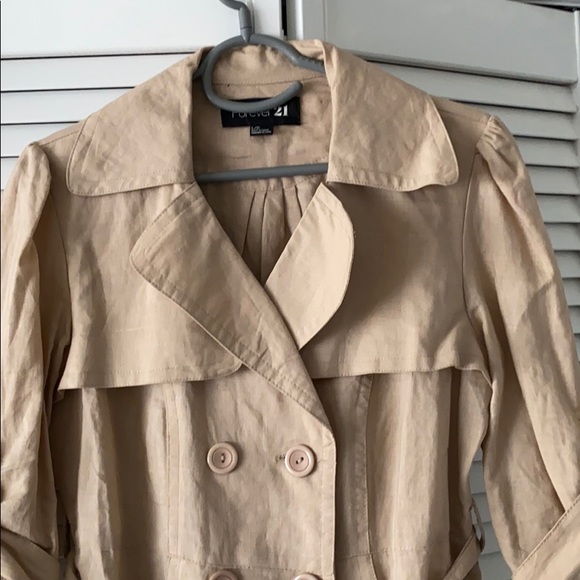 Linen Trench - Picture 4 of 5